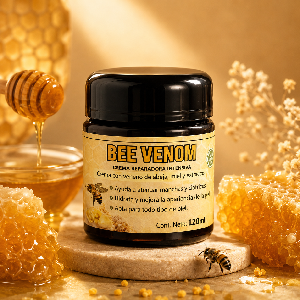 🐝 Been Venom® - Formula Americana para Estrías, Manchas, Verrugas y Marcas Difíciles